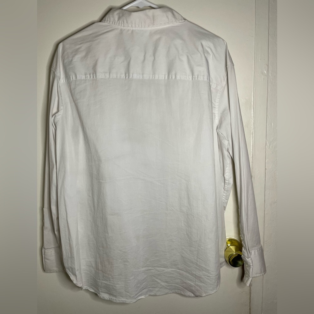 White button down
